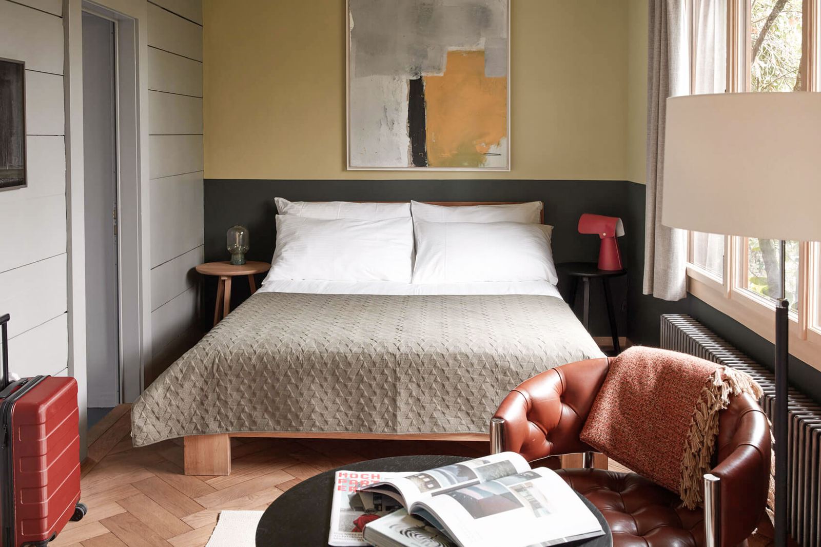 The Double Room, bedside detail
